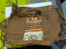 Sac bandoulière franges d'occasion  Haguenau