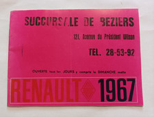 1967 catalogue voiture d'occasion  Béziers