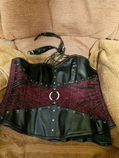 Goth red black for sale  BRIGHTON