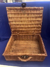 Vintage weidekorbgeflecht koff gebraucht kaufen  Meißen
