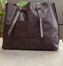 Genuine aubergine leather for sale  LONDON