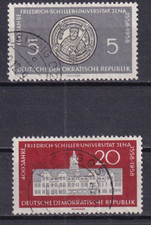 DDR 400 Jahre Friedrich-Schiller-Universität Jena Mi 647-48 o comprar usado  Enviando para Brazil