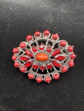 Red rhinestone bead for sale  Des Moines