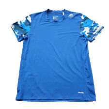 Camiseta ADIDAS Techfit Para Hombre XL Azul Camuflada Manga Corta Ajustada Tech Fit Climalite segunda mano  Embacar hacia Argentina