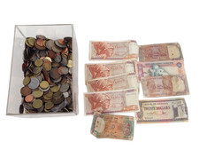 Lote a granel de monedas y billetes del mundo de más de 7 kg moneda coleccionable mixta  segunda mano  Embacar hacia Mexico