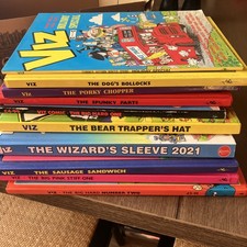 Viz annuals x10 for sale  CREWE