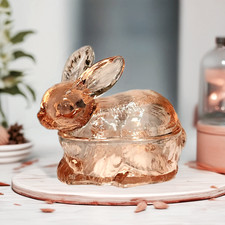 Pink amber depression for sale  Wister