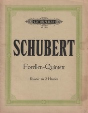 Noten forellen quintett gebraucht kaufen  Leipzig