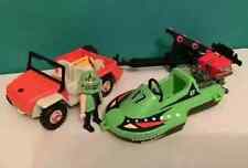 Playmobil speedboat jeep for sale  BELFAST