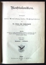 Rechtslexikon dritter band gebraucht kaufen  Koblenz