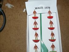 Wales 1978 subbuteo for sale  SHEFFIELD