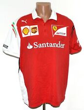 Camisa SCUDERIA FERRARI 2016 RACING TEAM FORMULA 1 F1 ONE PUMA XXL comprar usado  Enviando para Brazil