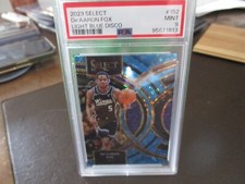 2023 SELECT DISCO AZUL CLARO De'AARON FOX 152 KINGS PSA 9 90/99 comprar usado  Enviando para Brazil