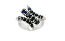 Ring saphire rund gebraucht kaufen  Kerpen