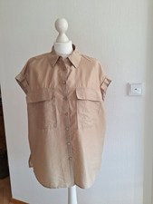 Pus bluse beige gebraucht kaufen  Trier