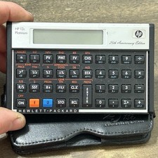Calculadora financeira Hewlett Packard HP 12C Platinum Edition testada/funciona comprar usado  Enviando para Brazil