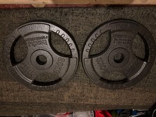 20kgx2 weight plates for sale  ROTHERHAM