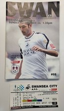 Swansea city millwall for sale  NEATH