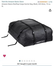 Rooftop cargo carrier for sale  BLACKBURN