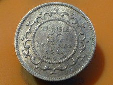 Tunisie centimes 1917 d'occasion  Pont-de-l'Arche