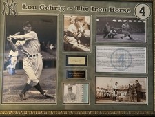 Lou gehrig autograph for sale  Kissimmee
