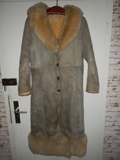 Vintage wildleder lammfell gebraucht kaufen  Berlin