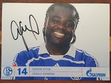 Autogrammkarte gerald asamoah gebraucht kaufen  Hamburg