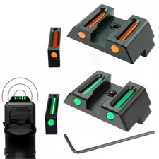 Fiber Optic Front & Rear Sight For Glock 17 17L 19 22 23 24 26 27 33 34 35 38 39 comprar usado  Enviando para Brazil