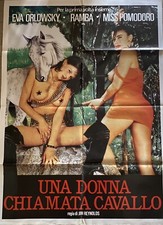 Manifesto una donna usato  Lecce