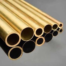 Usado, Messing Rohr Messingrohr Rundrohr Außen 1mm-80mm 300mm Länge 0,2-5 mm Wandstärke comprar usado  Enviando para Brazil