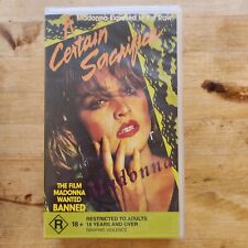 Usado, Fita de vídeo VHS A Certain Sacrifice (filme de drama Madonna 1985) comprar usado  Enviando para Brazil