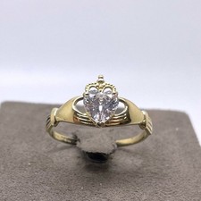 9ct gold claddagh for sale  MANCHESTER