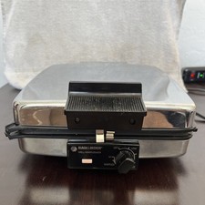 Máquina de waffle Black and Decker 3 em 1 grelha elétrica antiaderente G48TD comprar usado Máquina de waffle Black and Decker 3 em 1 grelha elétrica antiaderente G48TD comprar usado  Enviando para Brazil