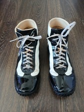 Black patent white for sale  ANNAN