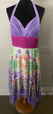 Sangria silk halterneck for sale  HARROGATE