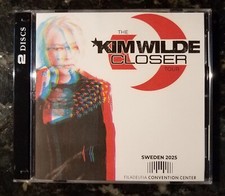 Usado, Kim Wilde 2025 Filadelfia Convention Center Stockholm Sweden The Closer Tour 2CD comprar usado  Enviando para Brazil