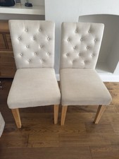 Next dining chairs for sale  KENLEY