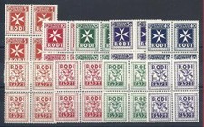 1934 egeo francobolli usato  Milano