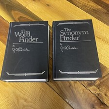 the Word Finder / the Synonym Finder 2 hardcover books B3L1, usado comprar usado  Enviando para Brazil