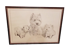 Framed print west for sale  PONTEFRACT