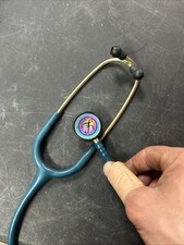 Estetoscópio de monitoramento 3M Littmann Classic III, arco-íris azul caribenho, 5807 comprar usado  Enviando para Brazil