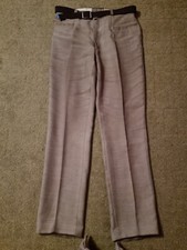 Herrenanzughose khaki leinenmi gebraucht kaufen  Delligsen