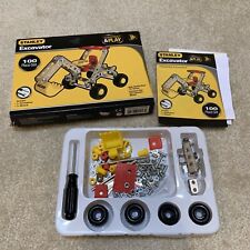 Conjunto de 100 peças de escavadeira Stanley brinquedo de construção metal plástico comprar usado  Enviando para Brazil