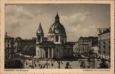 Kościół Warszawa Poland vintage postcard s587 na sprzedaż  Wysyłka do Poland