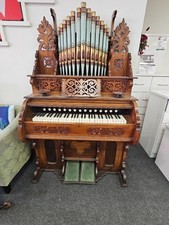 Antique household organ for sale  KING'S LYNN