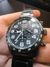 Seiko solar chronograph for sale  BARNET