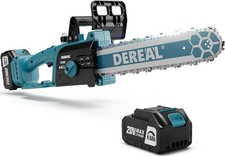 Electric chainsaw cordless for sale  BROUGH