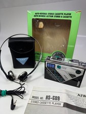 RARITÄT! AIWA HS-G09 WALKMAN 5 BAND EQUALIZER 1980er J. TOP ZUSTAND! mit OVP comprar usado  Enviando para Brazil