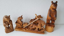 Holzfiguren holzbär troika gebraucht kaufen  Berlin