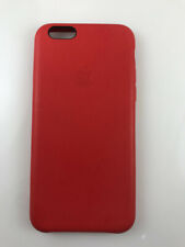 Capa de couro original genuína autêntica OEM Apple para iPhone 6 6S PRODUTO vermelha comprar usado  Enviando para Brazil